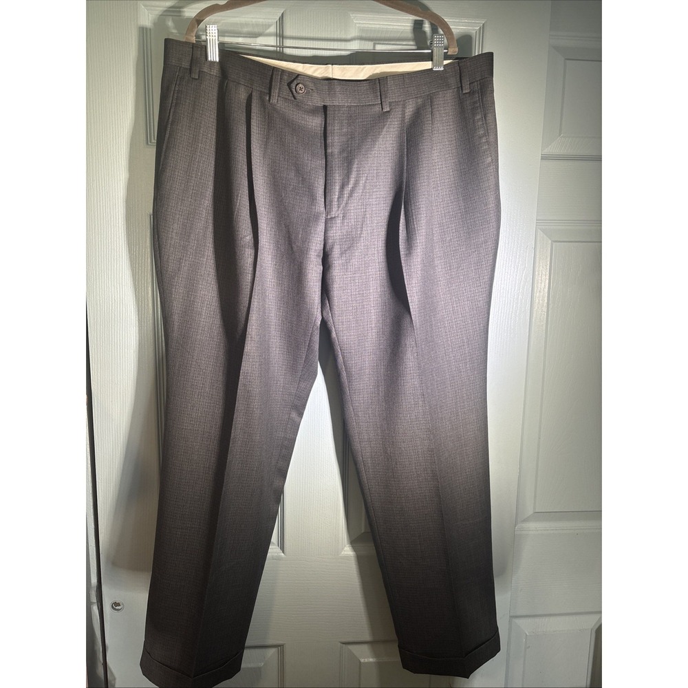 Ralph Ralph Lauren Men's Pleated Dress Pants Sz 40/29 Cuffed‎